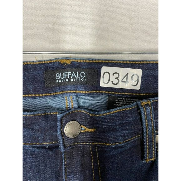 Buffalo Womens Jeans Skinny Ankle Stretch High Rise 5 Pockets Size 6/28 Blue - Picture 8 of 9